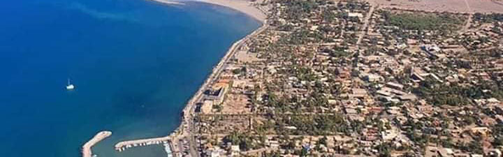 Daytime Aerial View of Loreto at Loreto Playa
