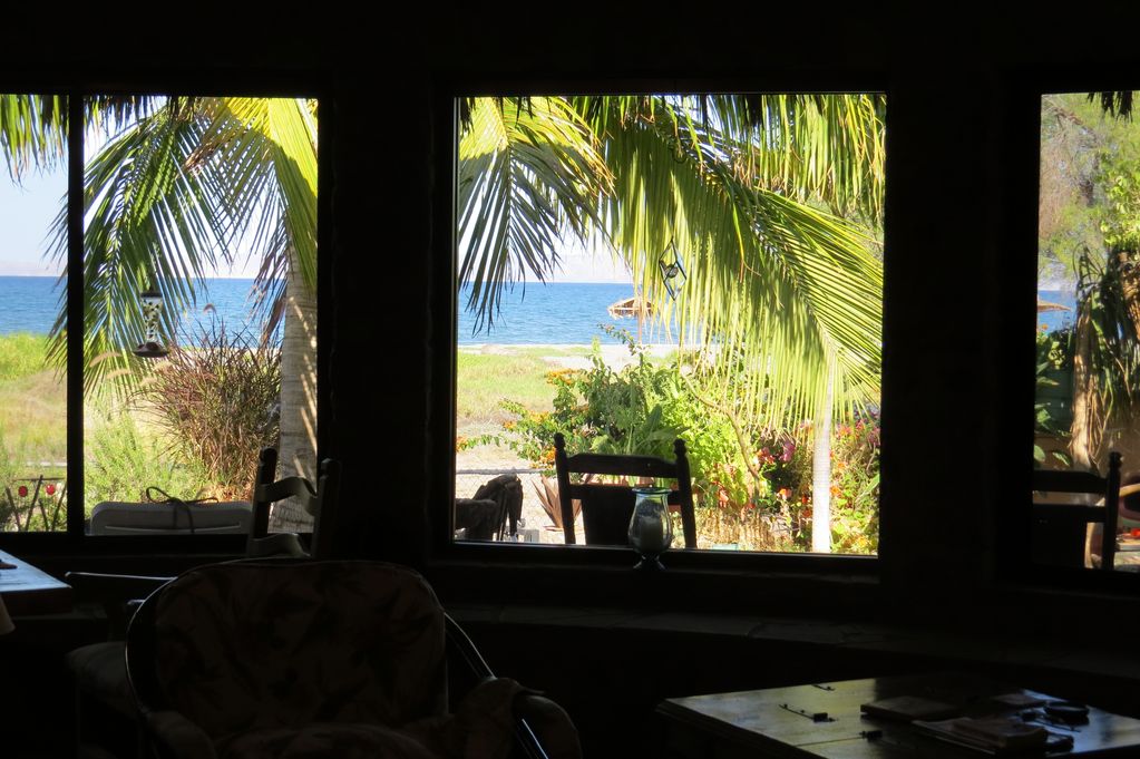 Living room view at Loreto Playa Casa