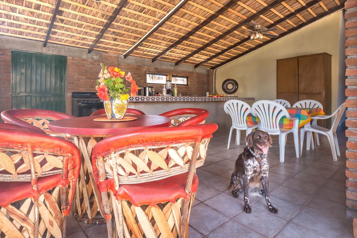 Boutique Hotel Common Kitchen at beautiful Loreto Playa